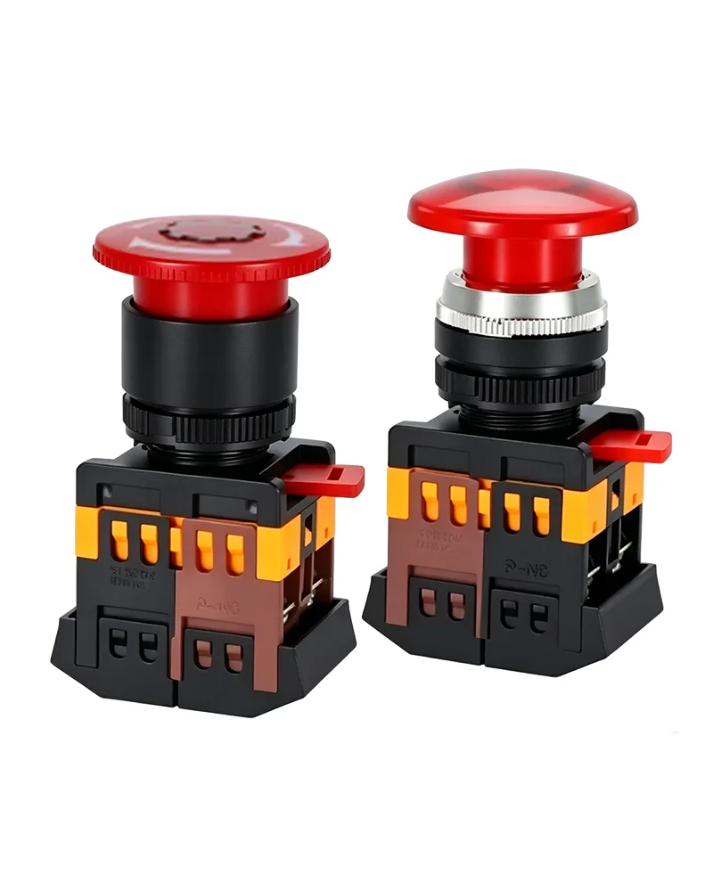 Pulsante con indicatore luminoso