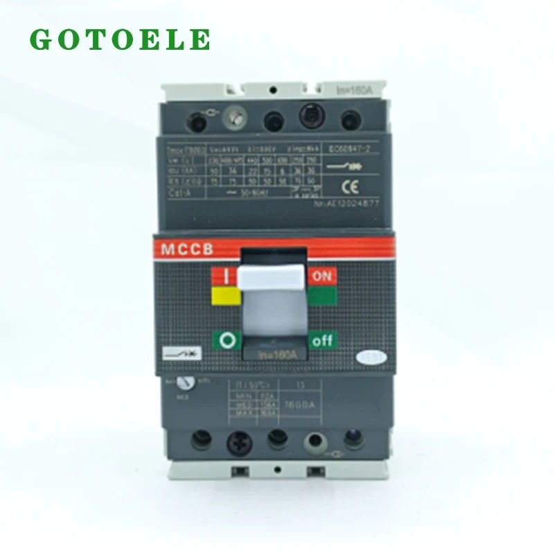 Interruttore automatico scatolato serie ABB TMAX 3P 63A - 1600A