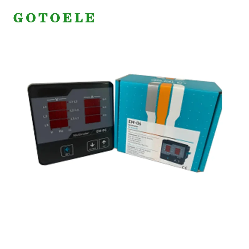 EM-06 Multimetro digitale da pannello con display LED 3×6 cifre